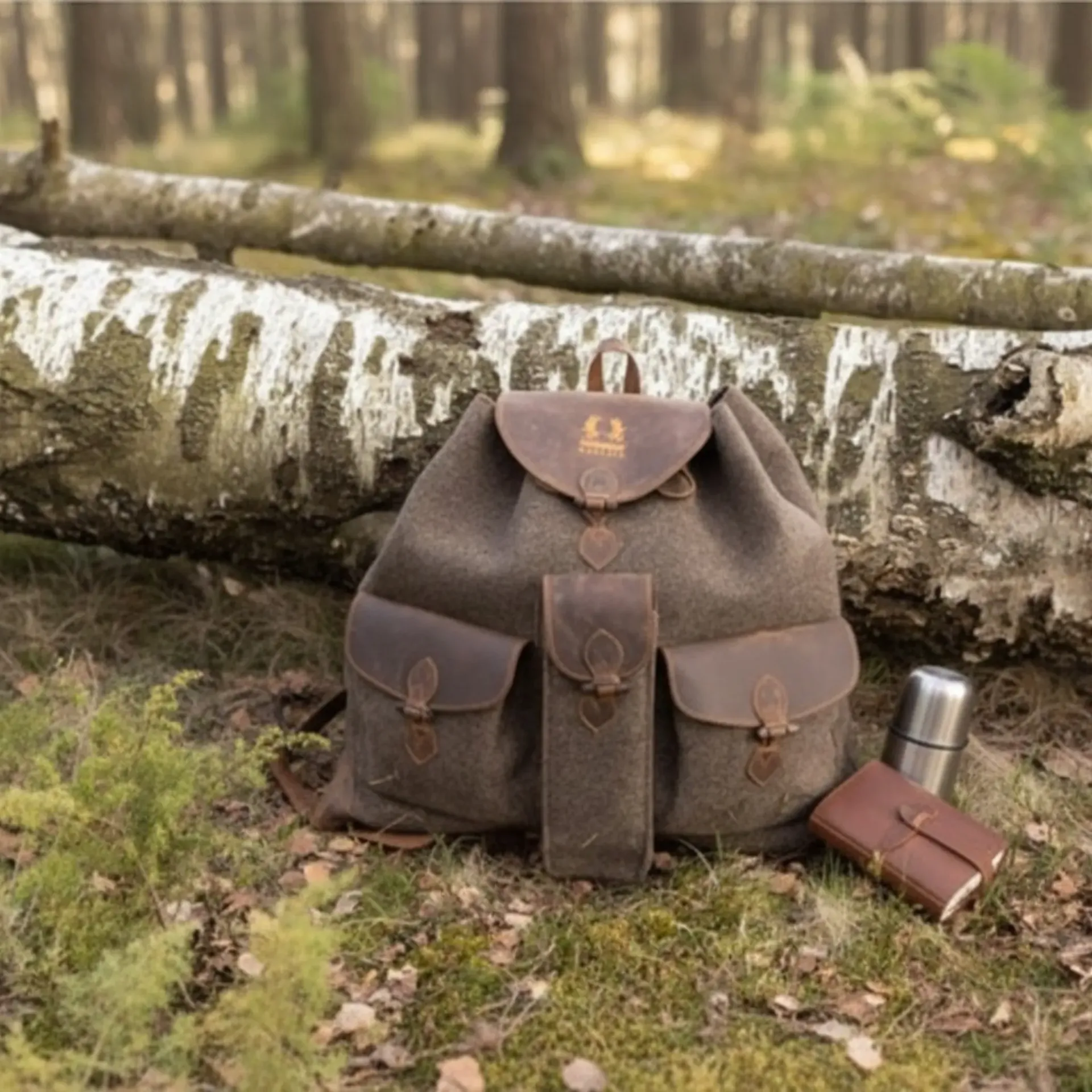 Nordforest Hunting Jagdrucksack Wollfilz 20 l